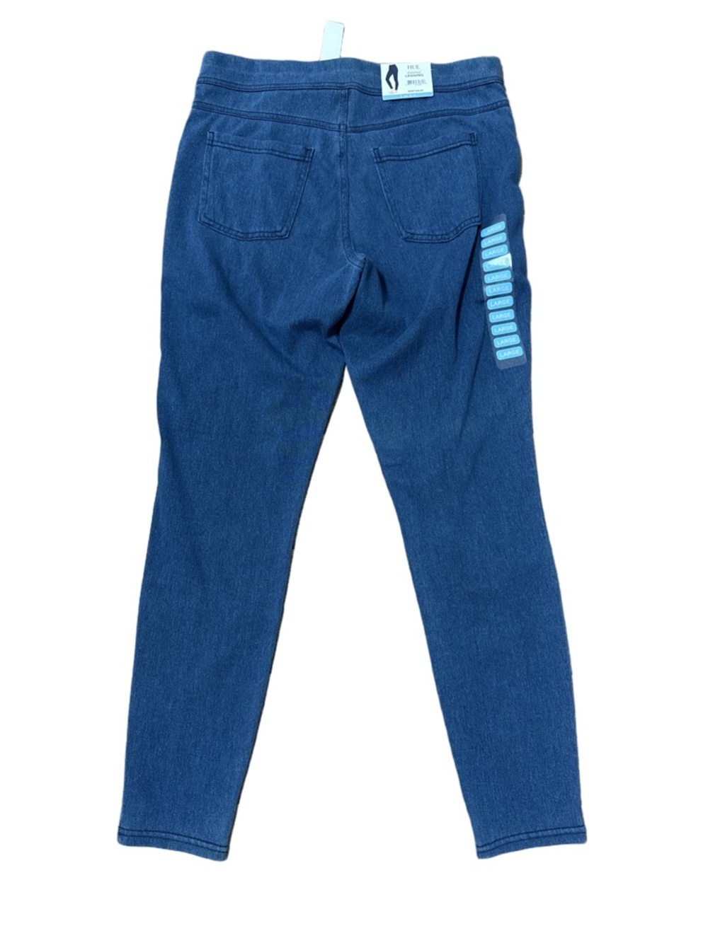 Blue Women's Stretch Jeggings - Picture 2 of 2